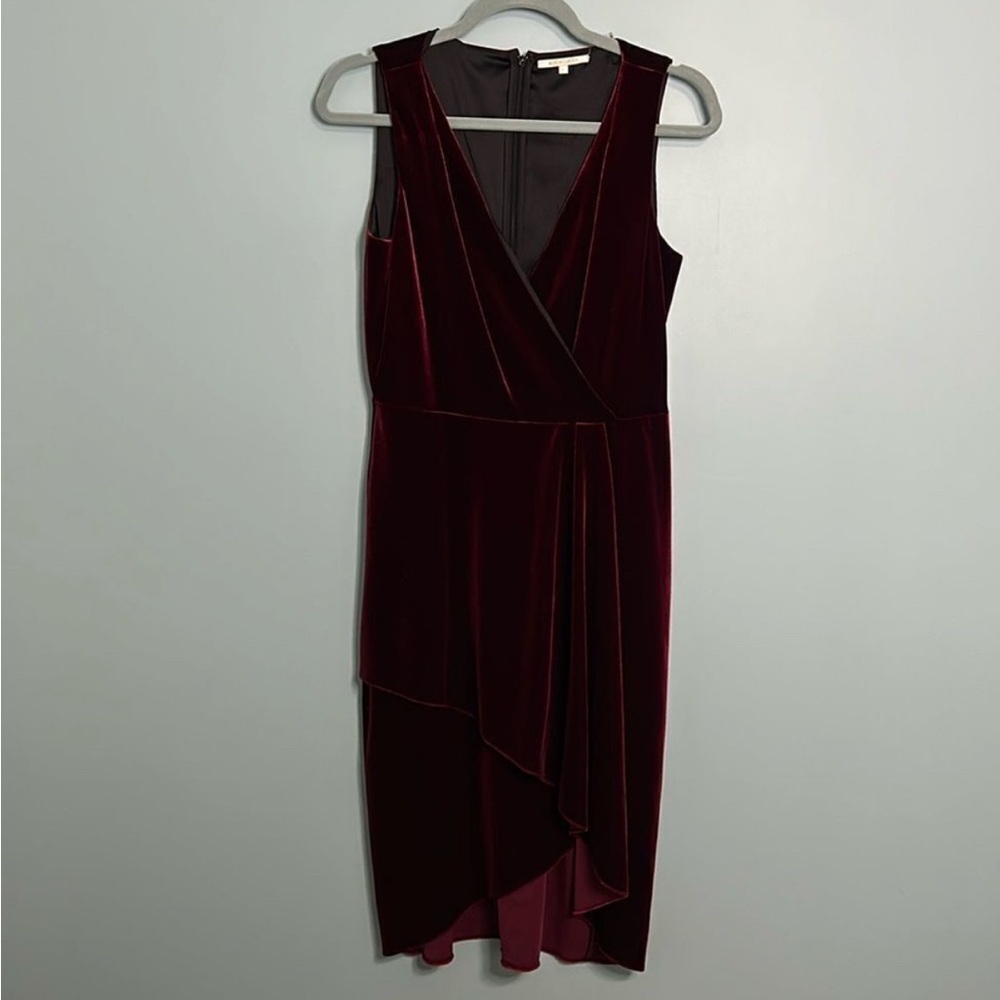 Kobi Halperin Velvet Waterfall Dress